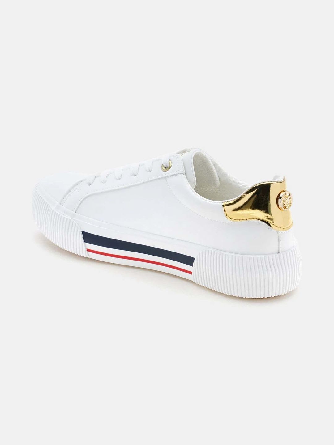 U.S. Polo Assn. Women Lizzie 3.0 Off White Chunky Sneaker Shoes - left view