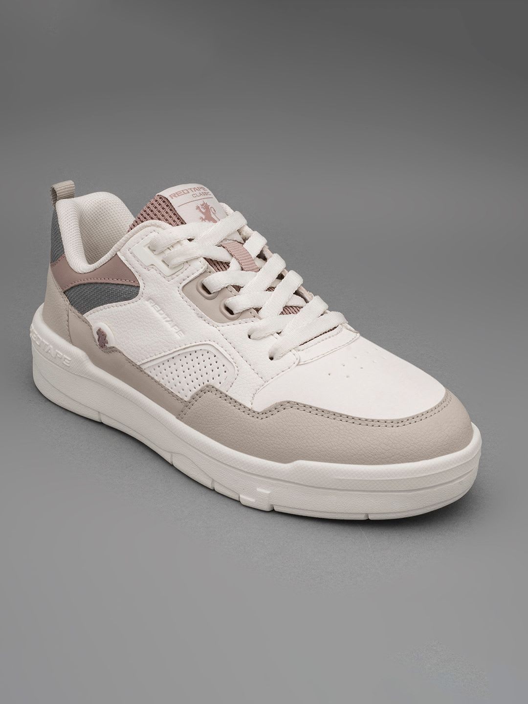 Red Tape Women Colourblocked PU Sneakers - default view
