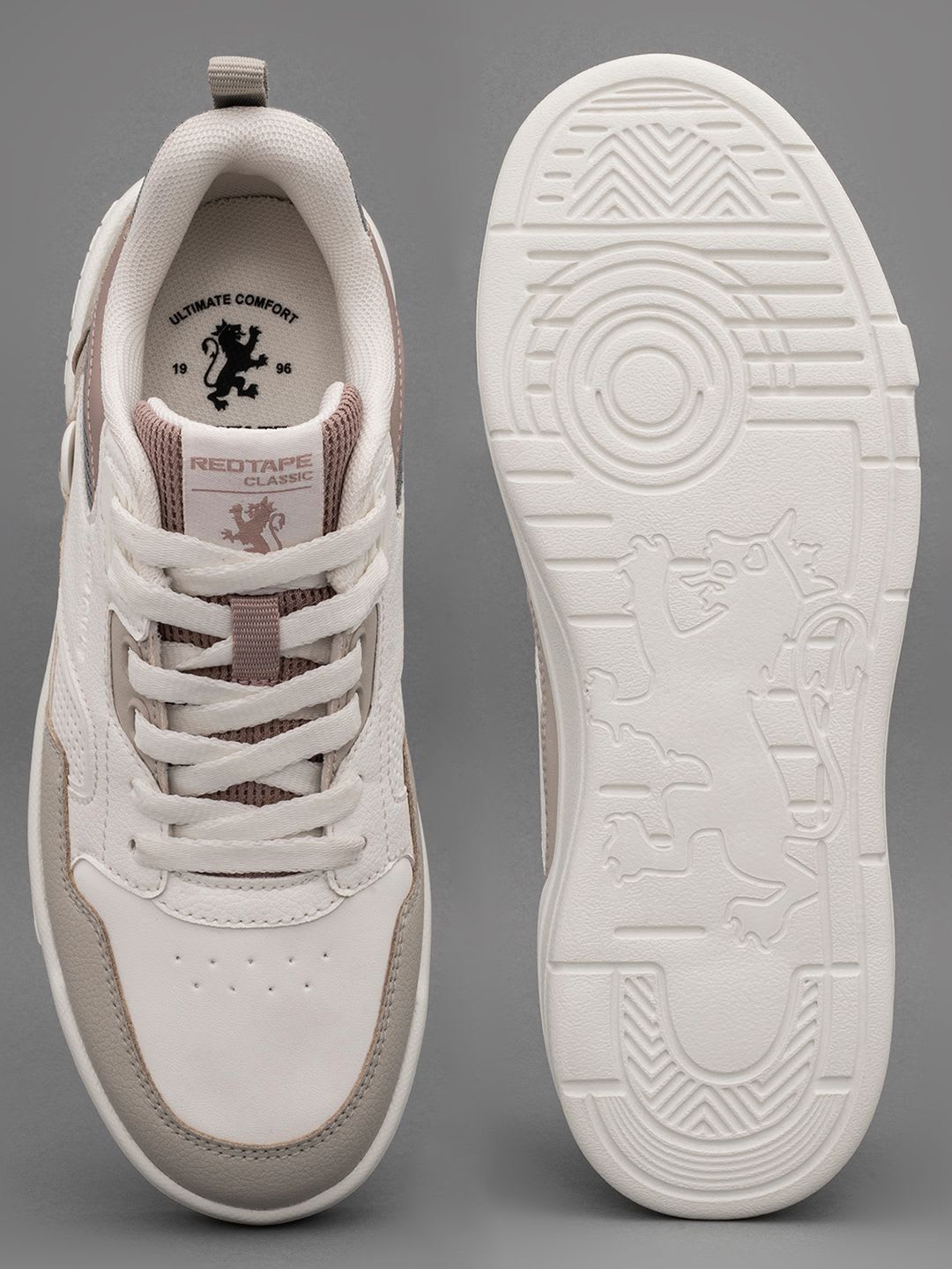Red Tape Women Colourblocked PU Sneakers - left view