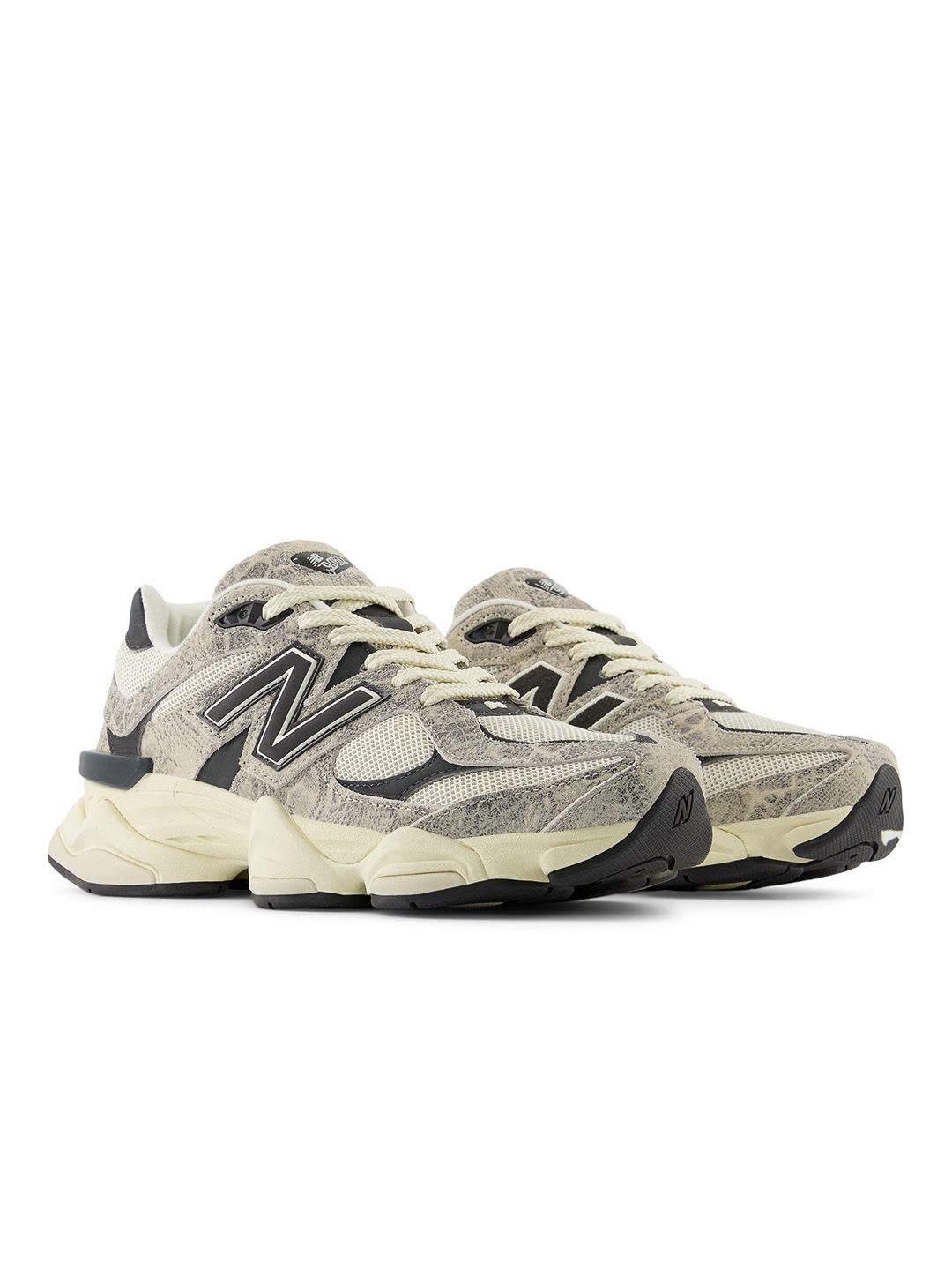 New Balance Unisex 9060 Colourblocked Suede Sneakers - right view