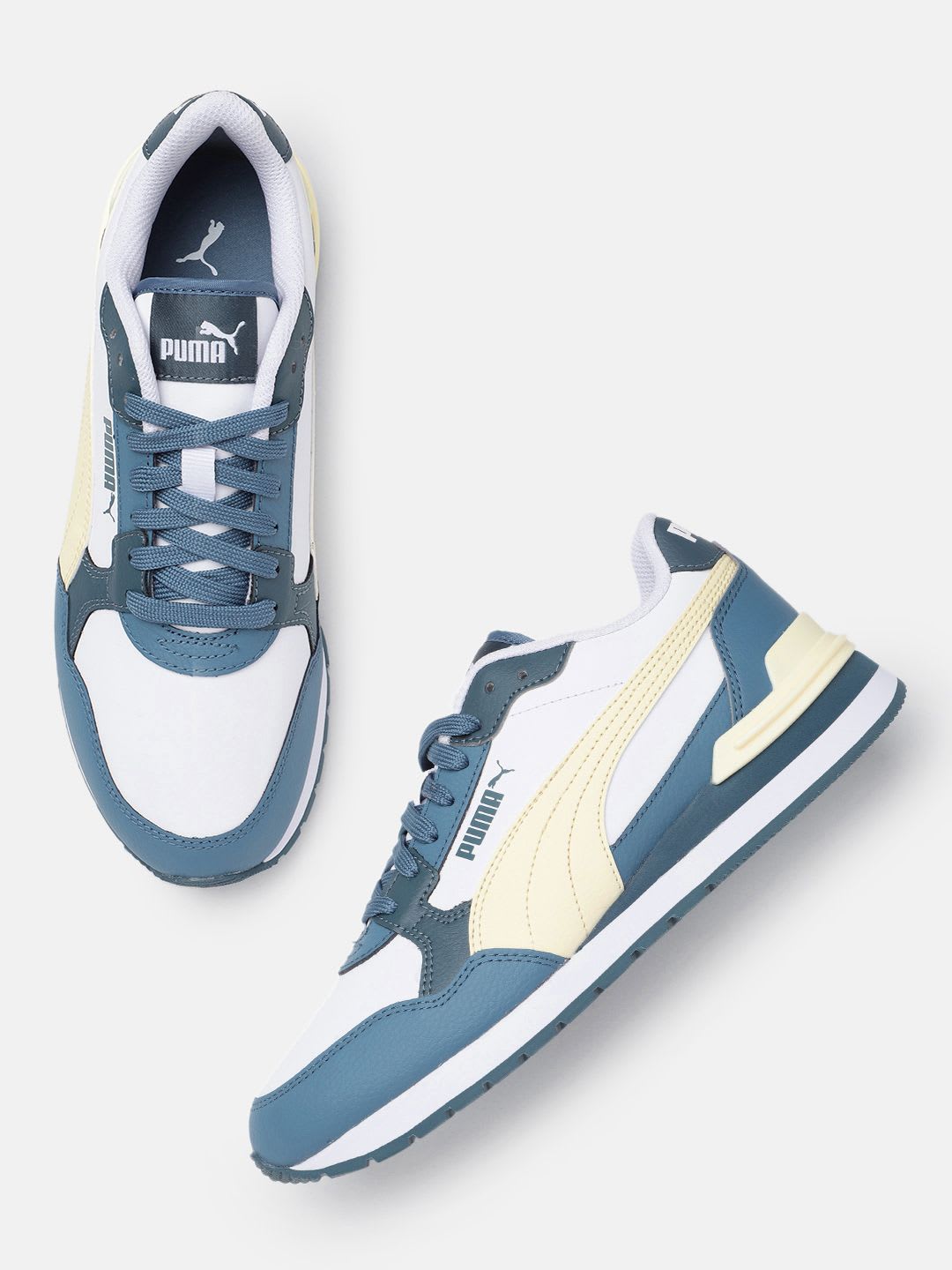 Puma Unisex ST Runner Leather Sneakers - default view