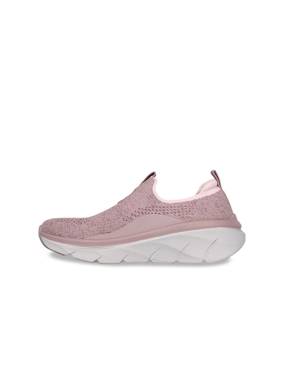 Skechers D'lux Walker 2.0-Bold State Women Mid-Top Slip-On Sneakers - back view