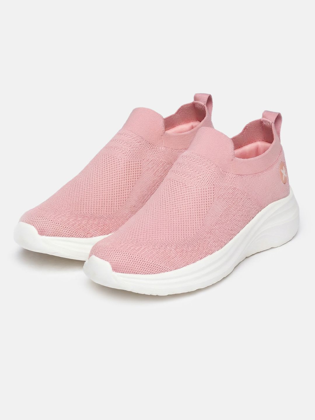 HRX by Hrithik Roshan Women Textured Slip-On Sneakers - default view