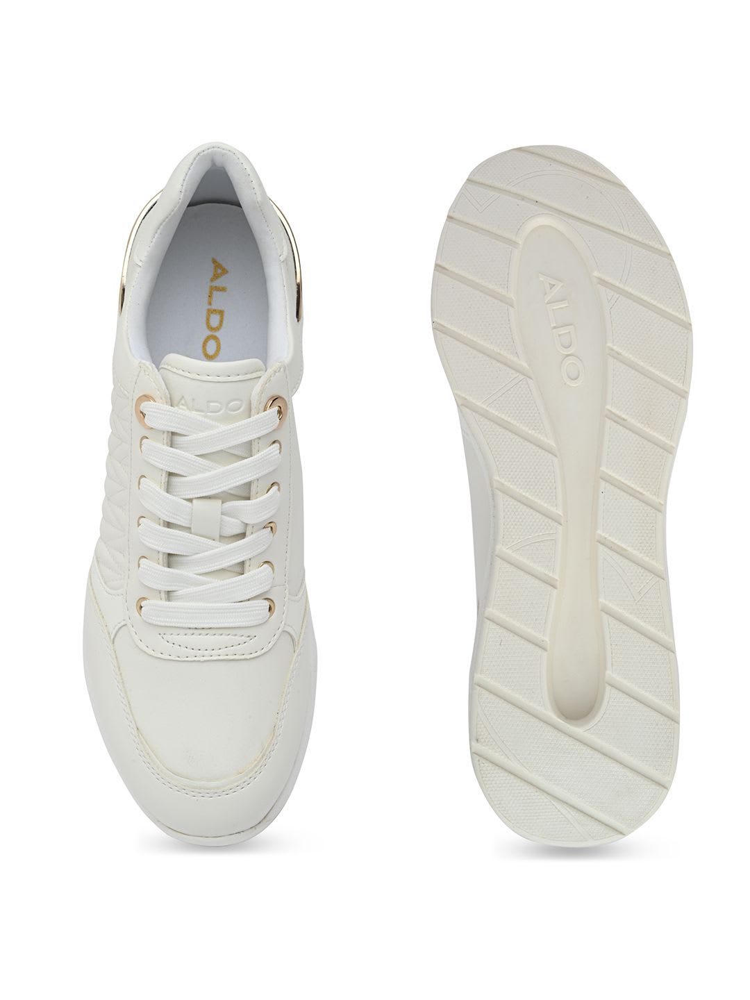 ALDO Women GRADSKIYA-IN100 Woven Design Sneakers - left view