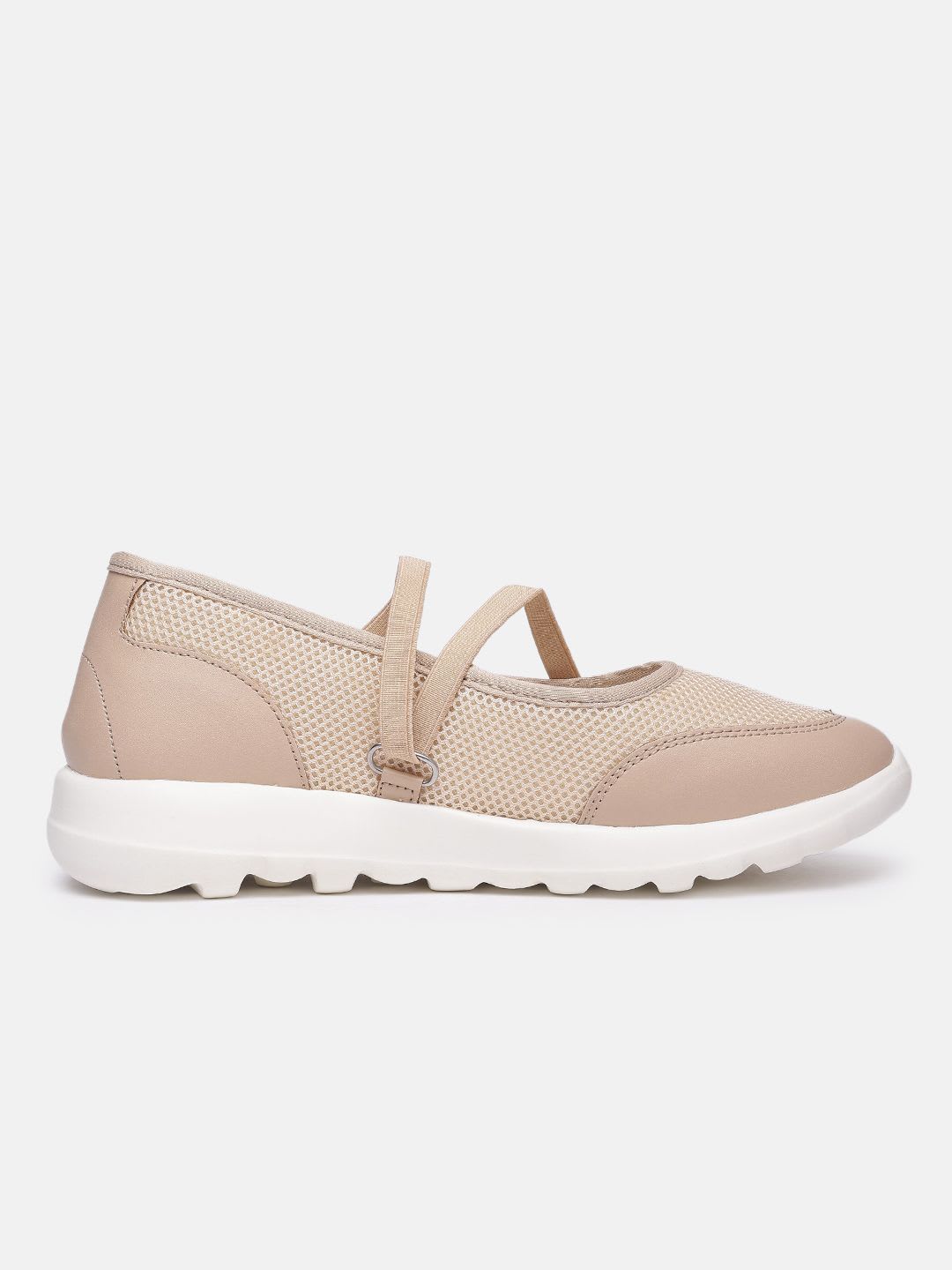 HRX by Hrithik Roshan Women Woven Design Slip-On Sneakers - back view