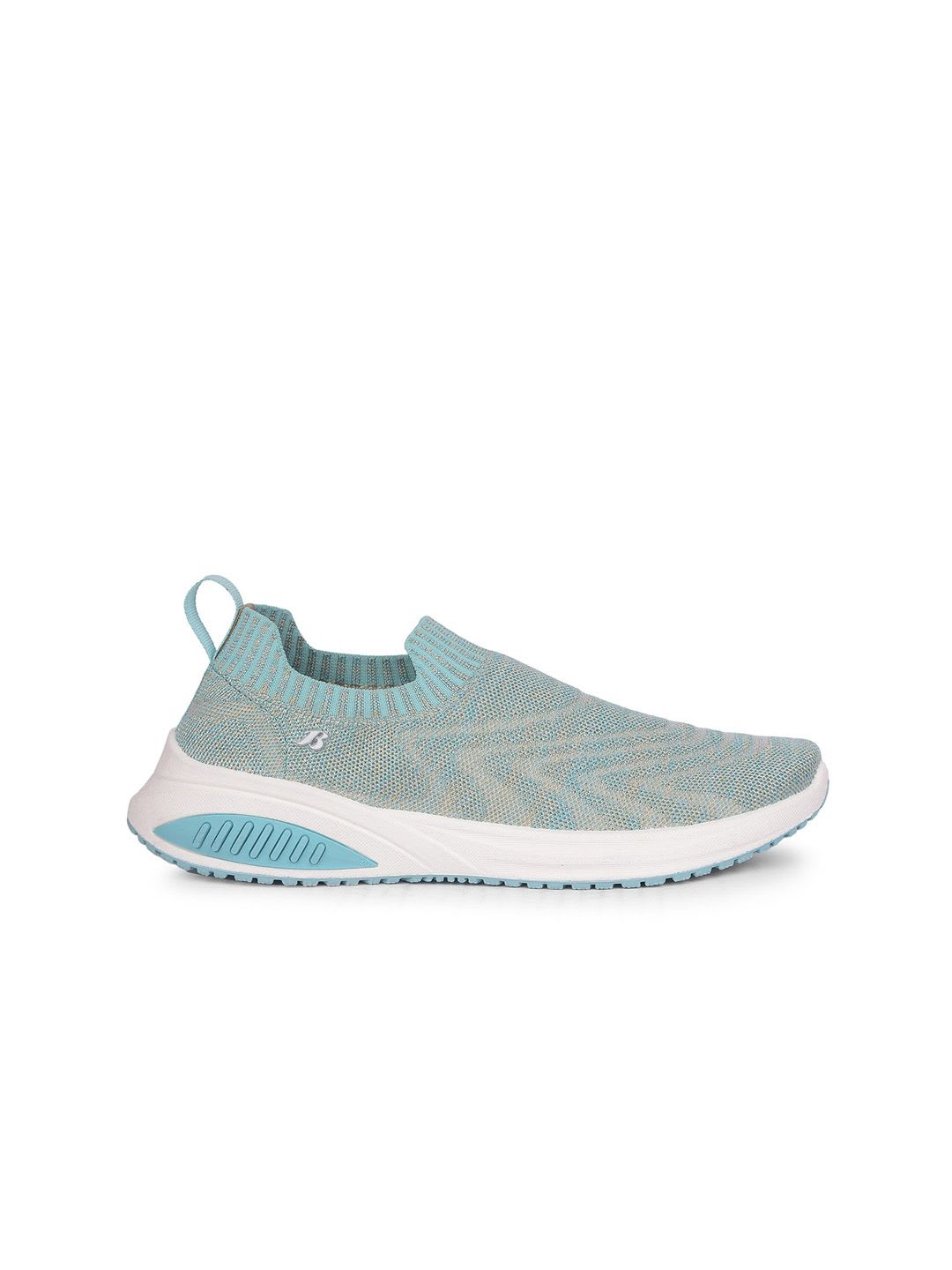 Bata Women Textured Round Toe Textile Sneakers - right view