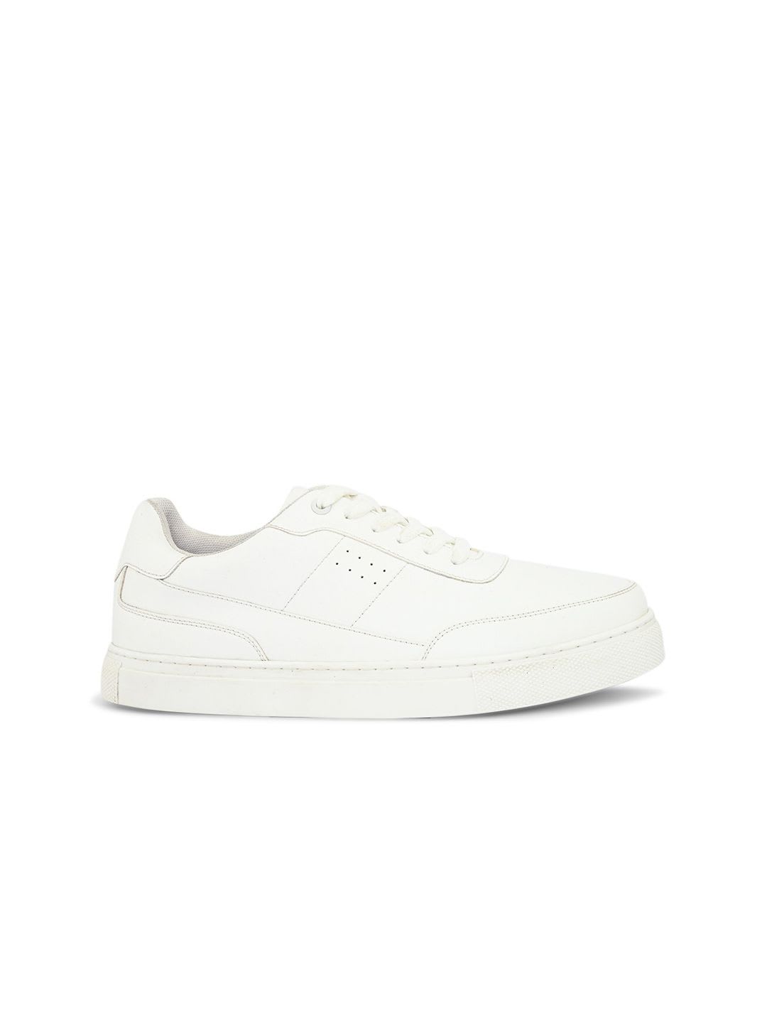 HRX by Hrithik Roshan Women White Perforations Lightweight Comfort insole Basics Sneakers - right view
