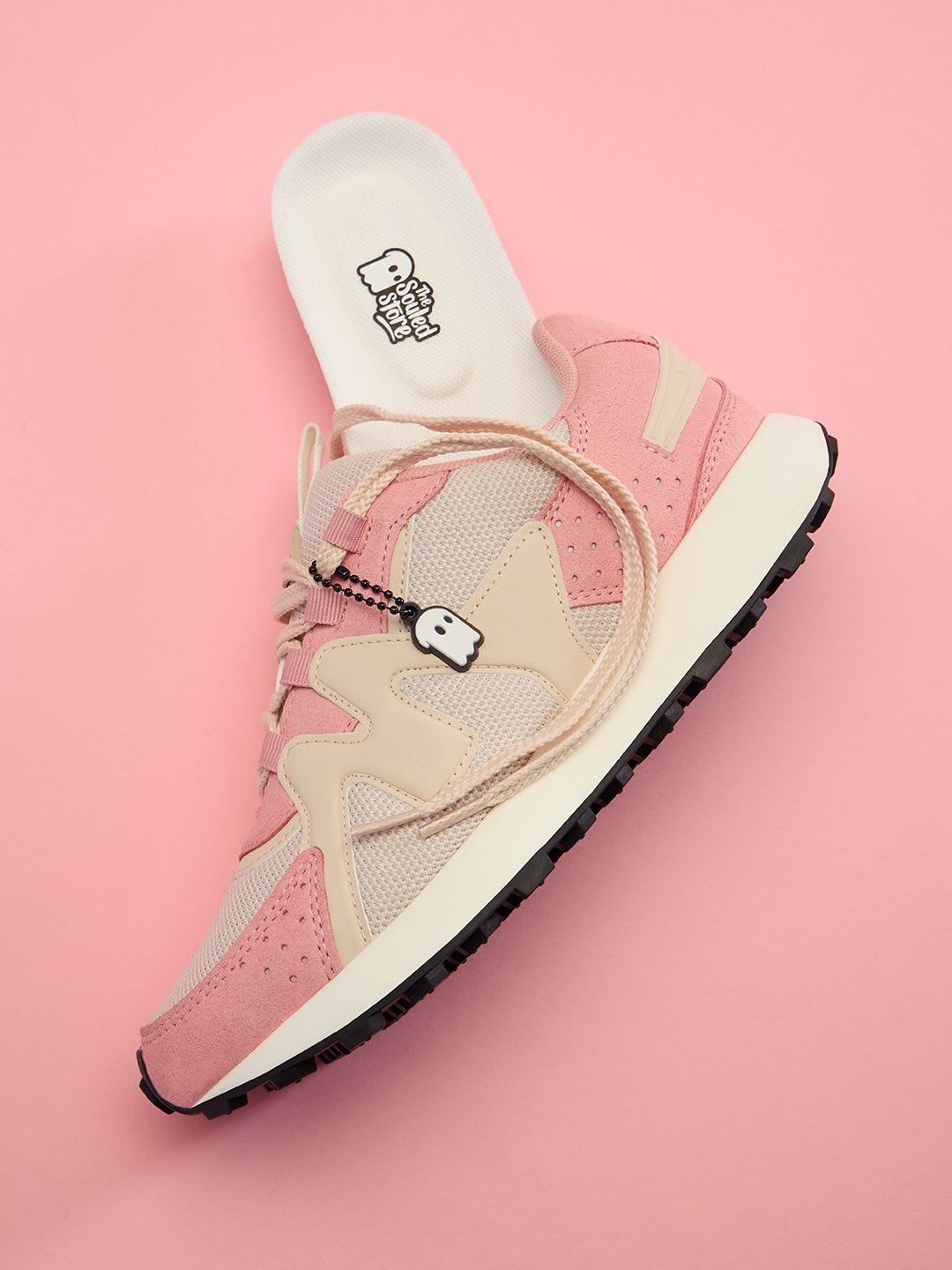 The Souled Store Women Colourblocked Low Top Sneakers - right view