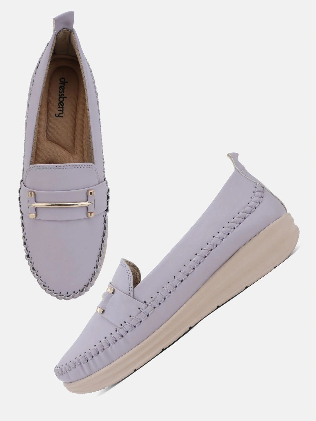 DressBerry Women Loafers - back view