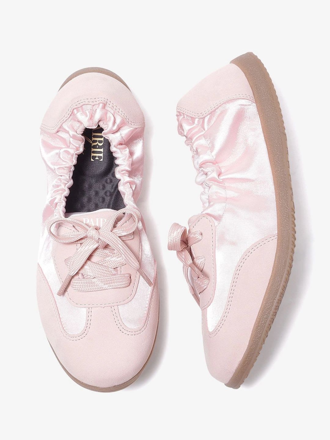 Pair ie Tales Women Textured Sneakers - left view