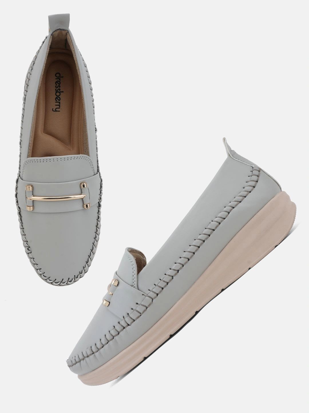 DressBerry Women Loafers - back view