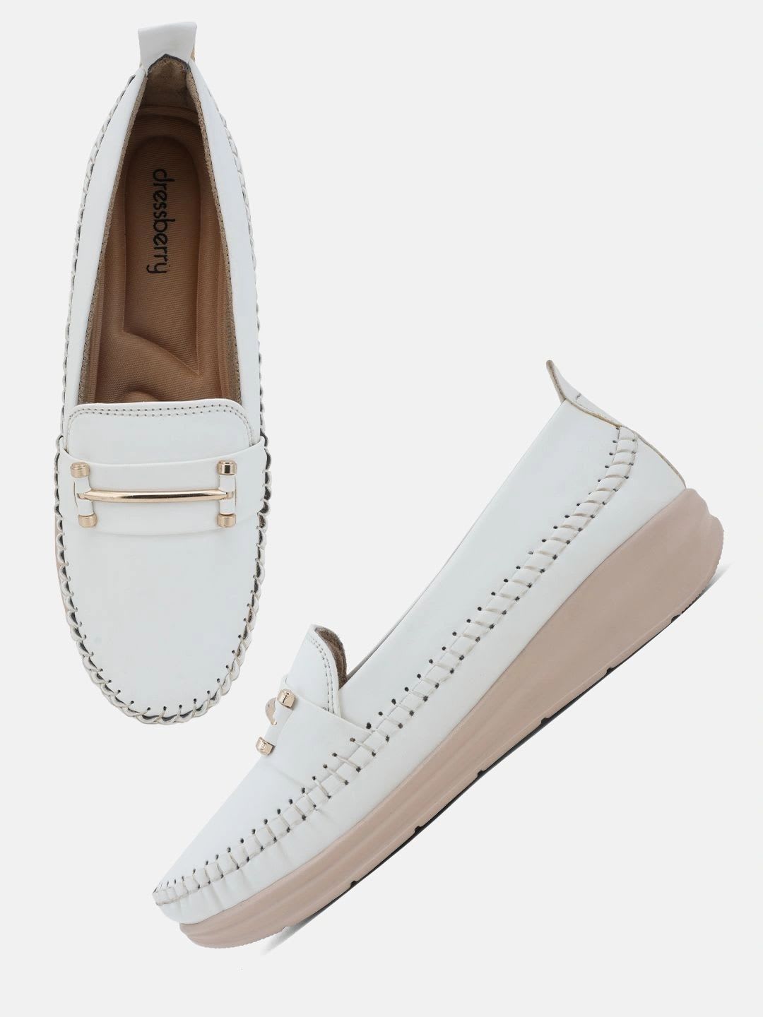 DressBerry Women Loafers - back view