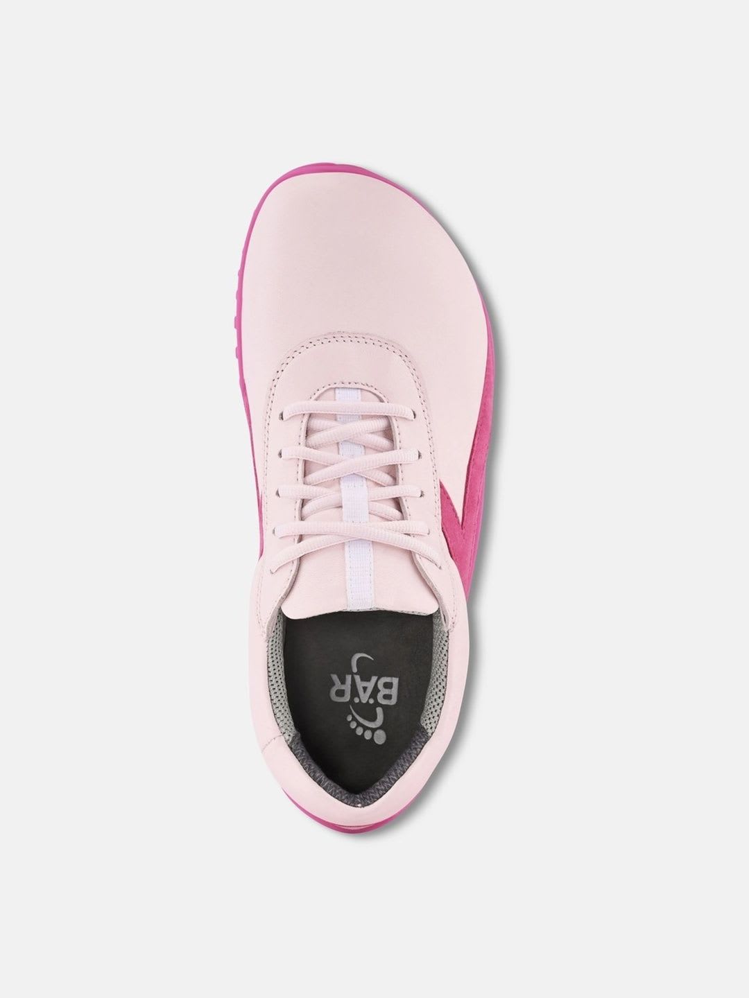 BAR Women's NexGen-L Full-Grain Leather Sneakers - back view