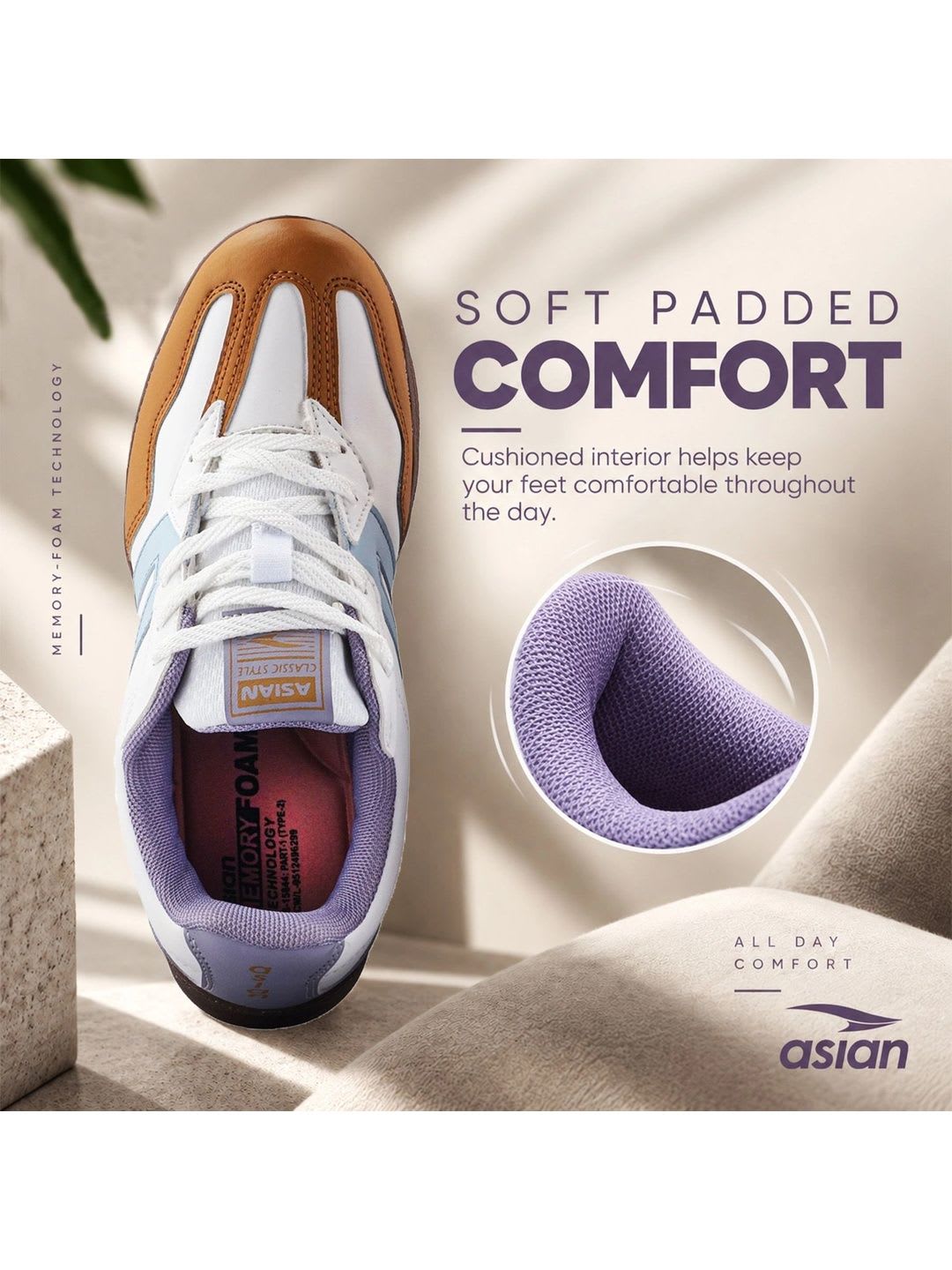 ASIAN Women Sneakers - back view