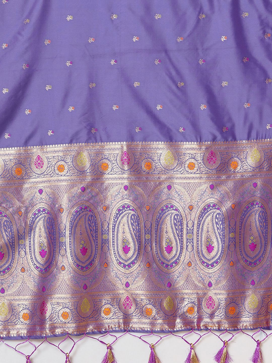 House of Pataudi Woven Design Banarasi Saree - left view