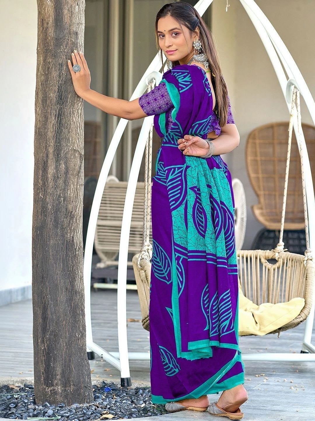 BerMondsey Saree - back view