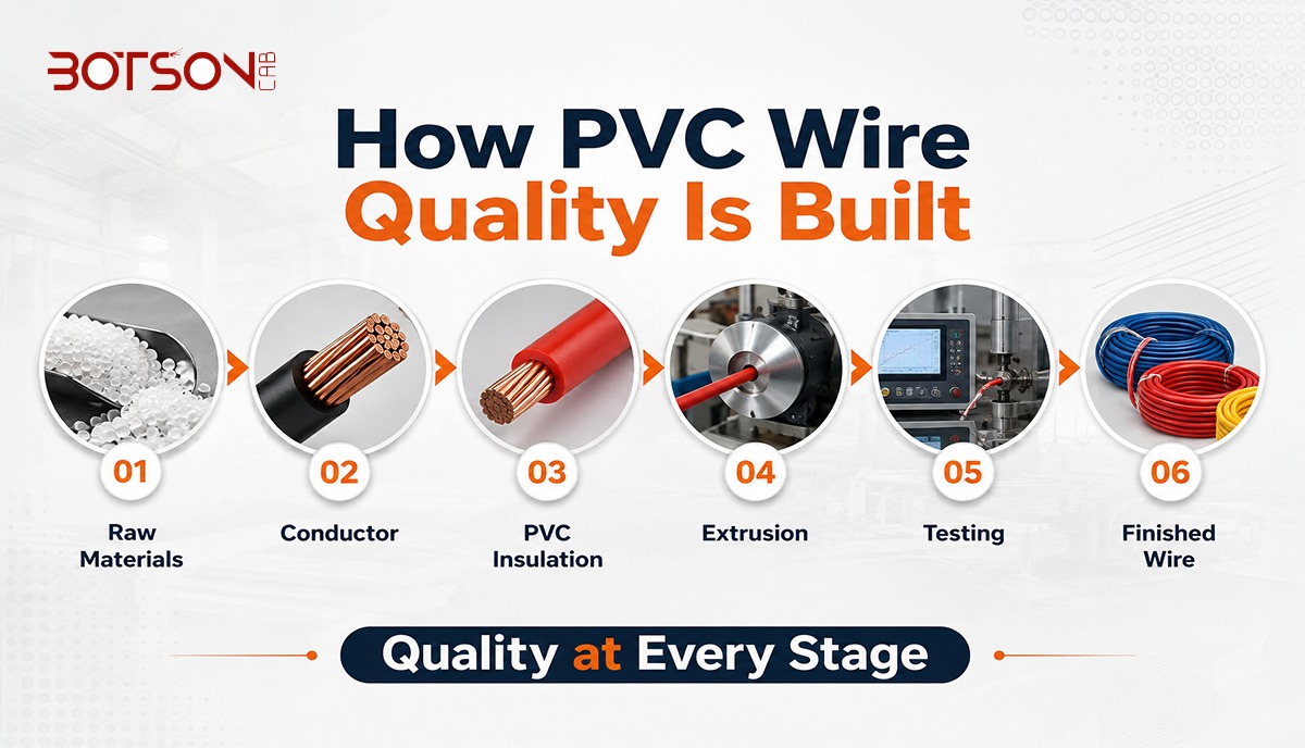 PVC Wire Manufacturers in India: From Raw Materials to Finished Wire—Where Quality Is Really Built