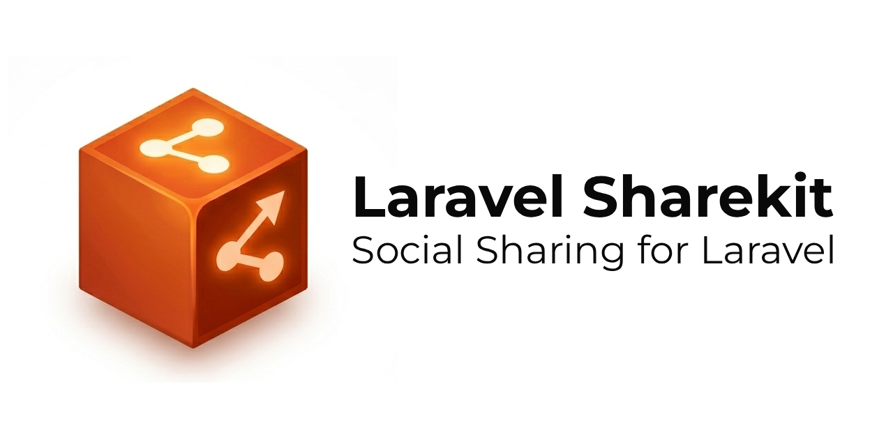 Laravel Sharekit - Reusable Blade-powered social sharing buttons for Laravel applications