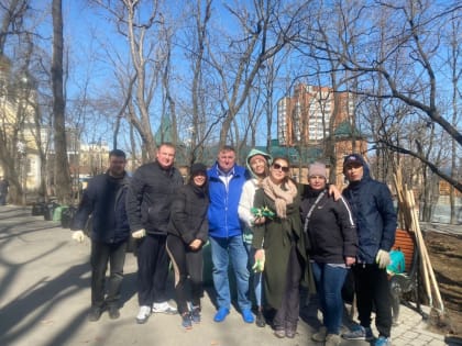 Всероссийский субботник провели в Приморье