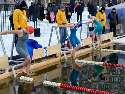 Приморцы заняли первое командное место на этапе Кубка России по зимнему плаванию