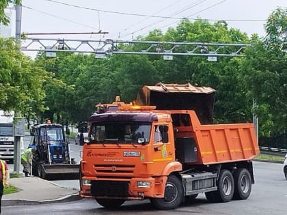 Ещё почти половина месячной нормы осадков выпала за один вечер в Приморье
