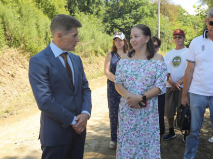 В приморском Артеме ремонтируют дороги по инициативе ТОС