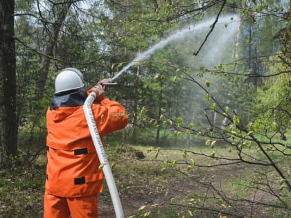 Горящая свалка в Славянке грозит большим пожаром