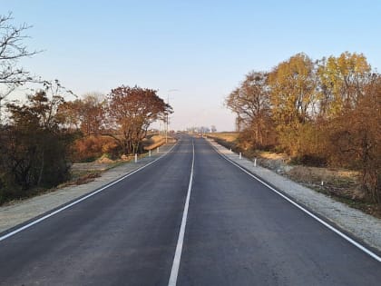 Ремонт дороги в Приморье завершен