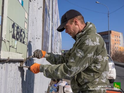 Владивосток украшают новыми мозаичными панно