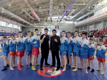 Сборная Приморского края завоевала девять медалей на чемпионате ДВФО по ушу саньда