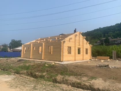 Современный ФАП Находкинской больницы строят в поселке Среднем