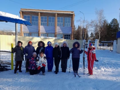 Выходные дни – на лыжне