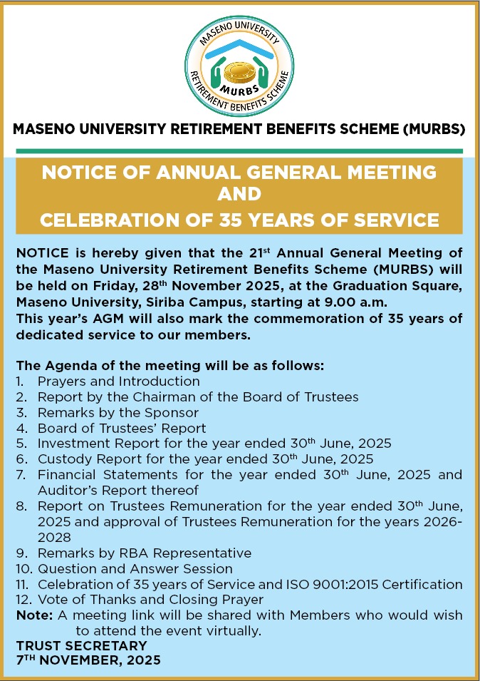 Notice of the 21st Annual General Meeting image