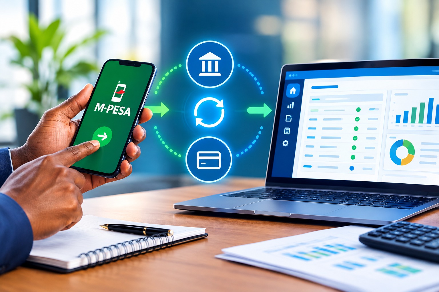 M-Pesa and Bank Payment Integration: How to End Manual Reconciliation in Your ERP image