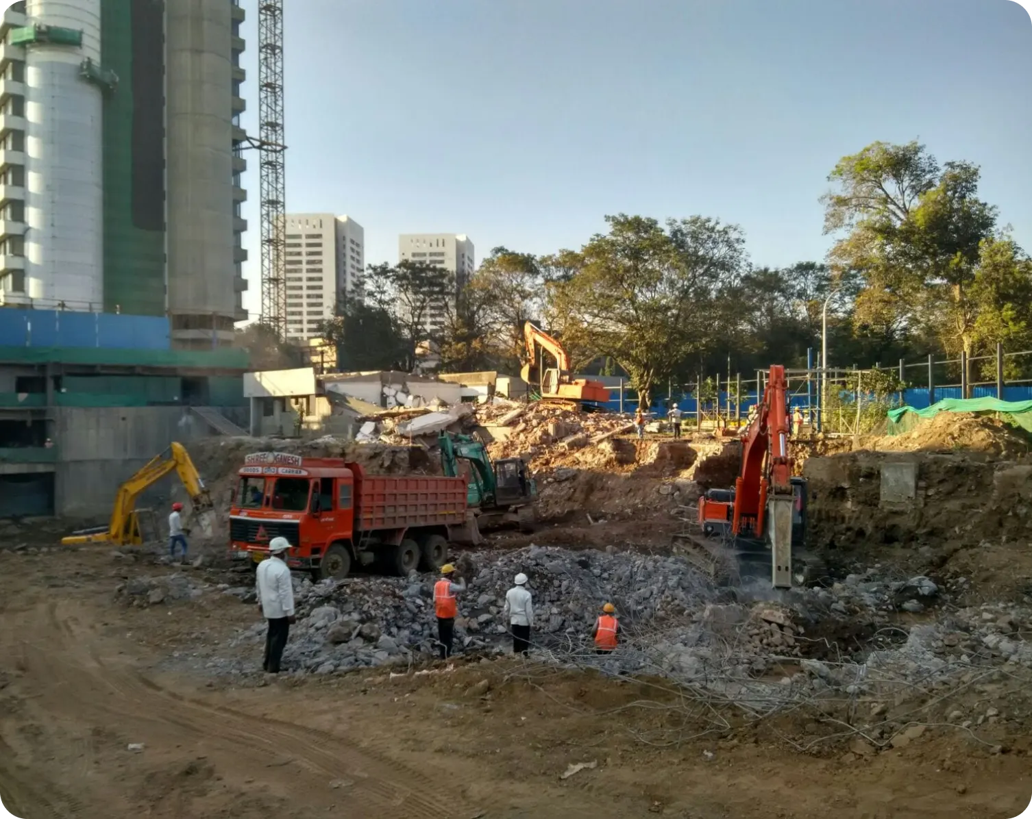 Construction background