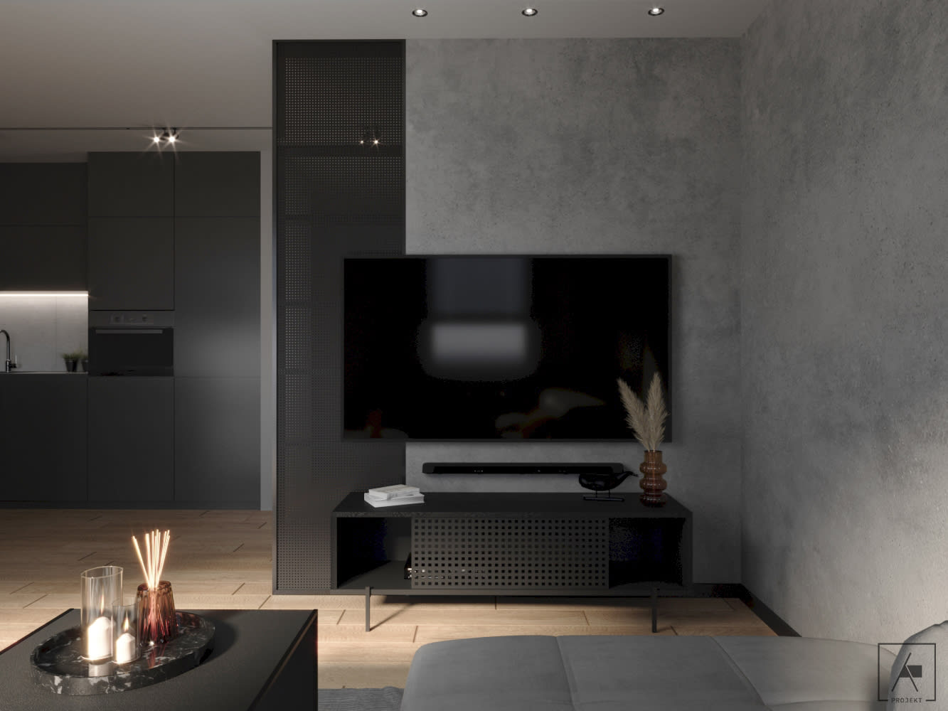 telewizor kuchnia szafka rtv