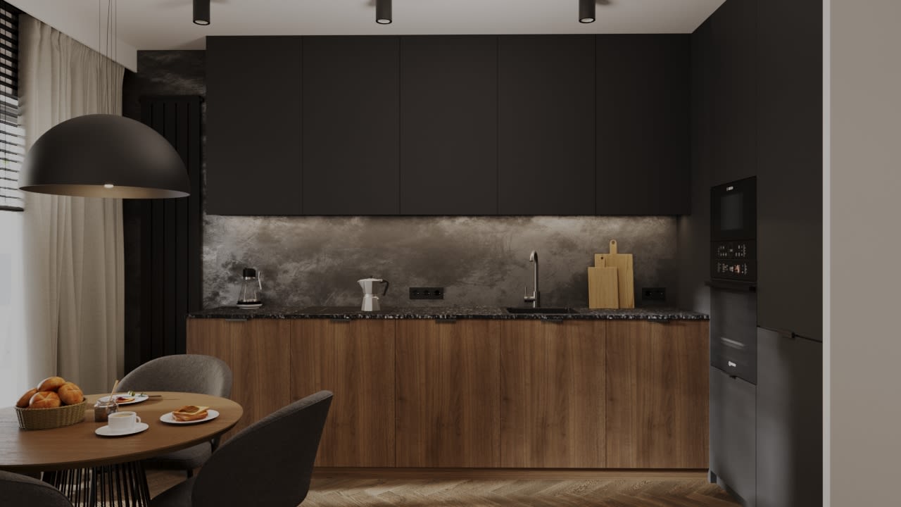 kuchnia blat kawiarka