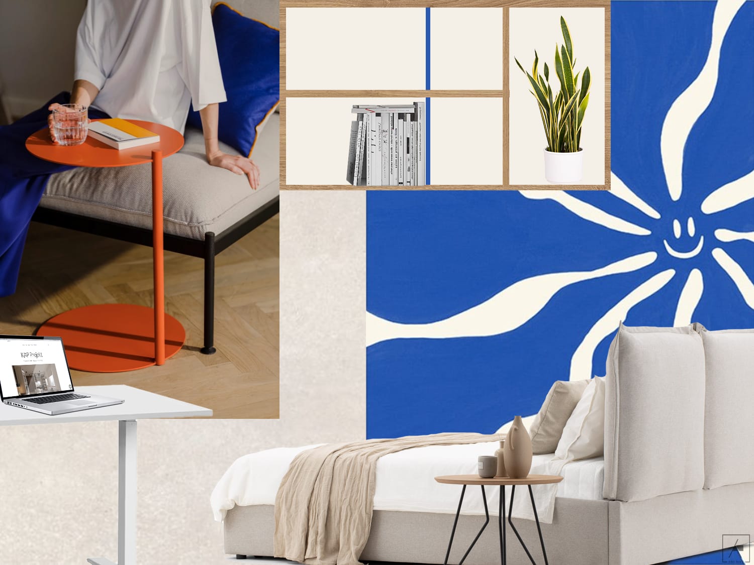 kanapa zdjęcia stolik laptop