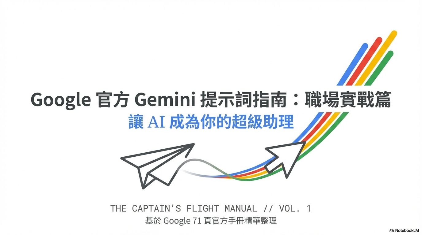 Google 官方 Gemini 提示詞指南完整解析（中篇）