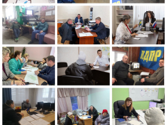 Обсуждение социальных проблем на приемах граждан