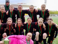Сборная «Пермский край» победитель первенства России по футболу среди девушек до 15 лет