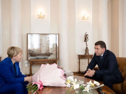 Е.В. Куйвашев и И. Гусева обсудили развитие свердловских муниципалитетов