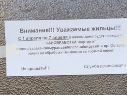 В Качканаре появились желающие заработать на клопах и тараканах