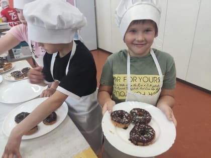 Мастер-класс по приготовлению пончиков для маленьких