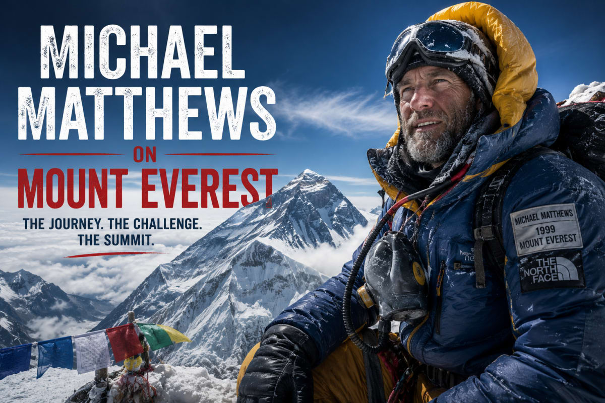 Michael Matthews On Everest What Really Happened Nature Heaven Trekking