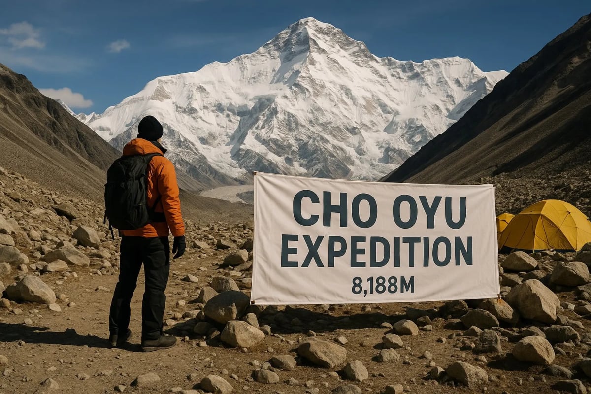 Cho Oyu (8,188 meters): The Sixth-Highest Mountain in the World