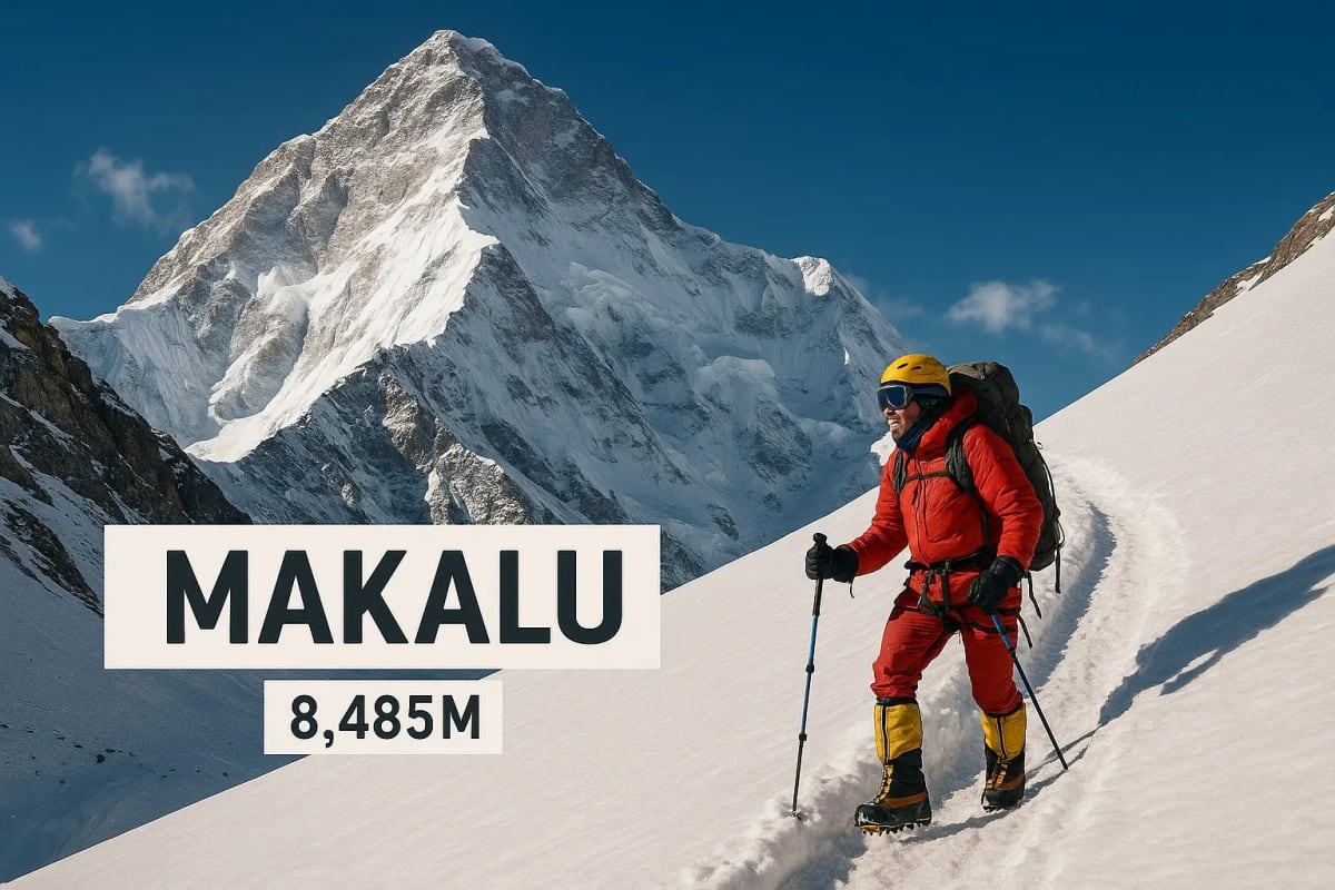 Makalu (8,485 meters) – A Majestic Himalayan Giant