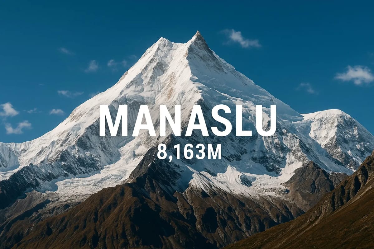 Manaslu (8,163 meters) – The Mountain of the Spirit