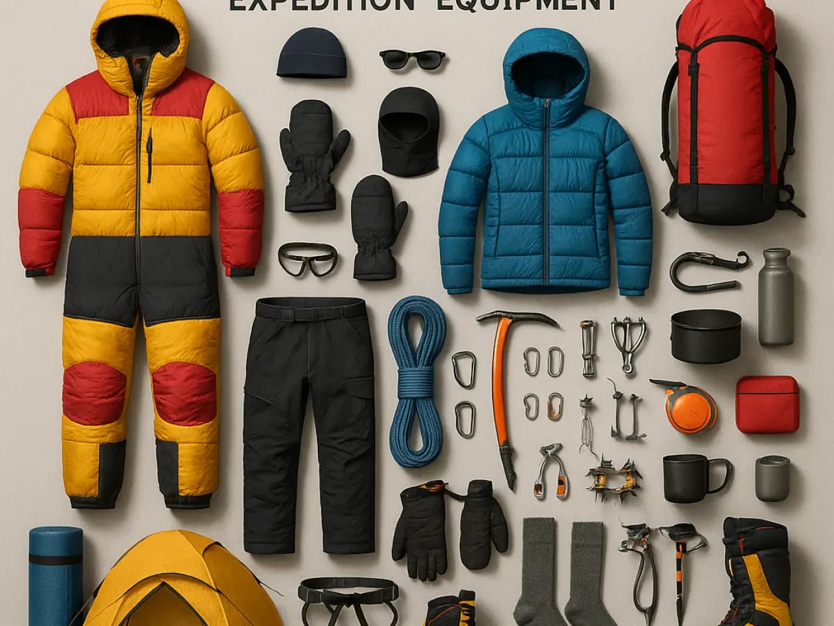 Mount Everest Expedition Equipment