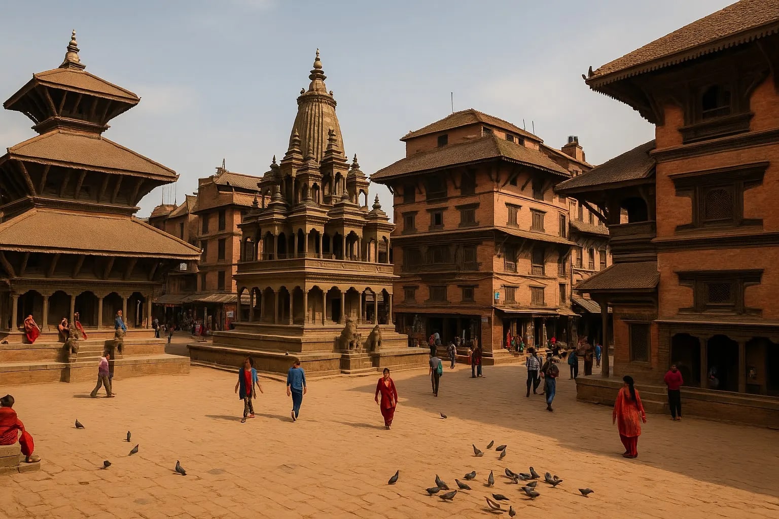 Temple Trekking in Nepal
